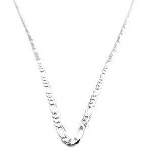 Figaro Chain - Sterling Silver - 3.5mm - Lambence 