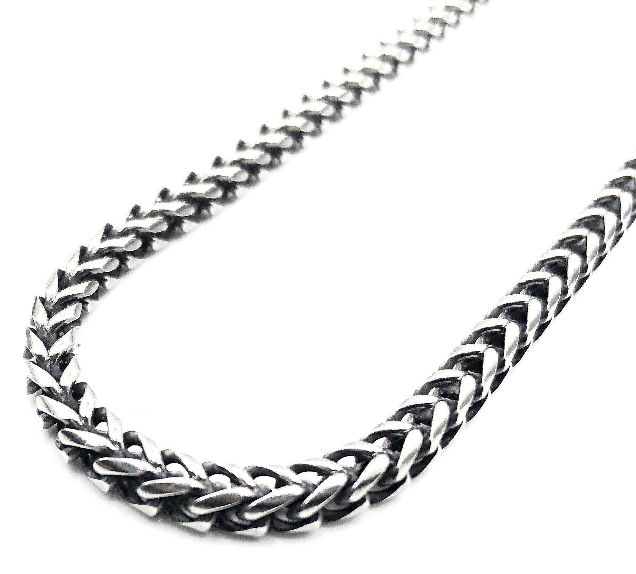 Box chain - foxtail link - 4mm - Lambence 