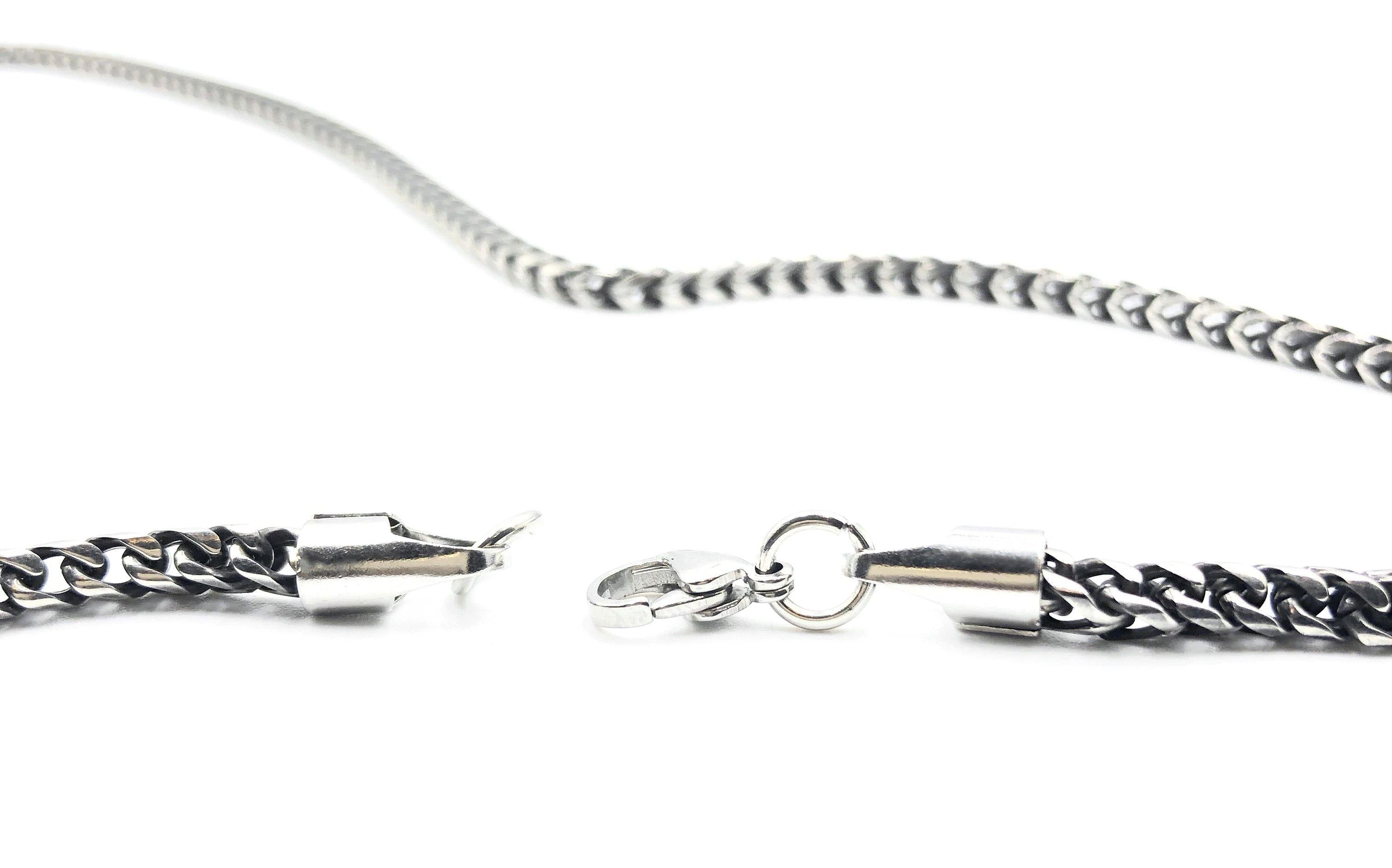 Box chain - foxtail link - 4mm - Lambence 