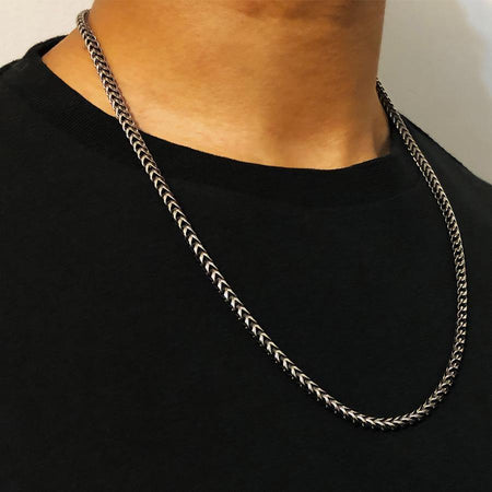 Box chain - foxtail link - 4mm - Lambence 