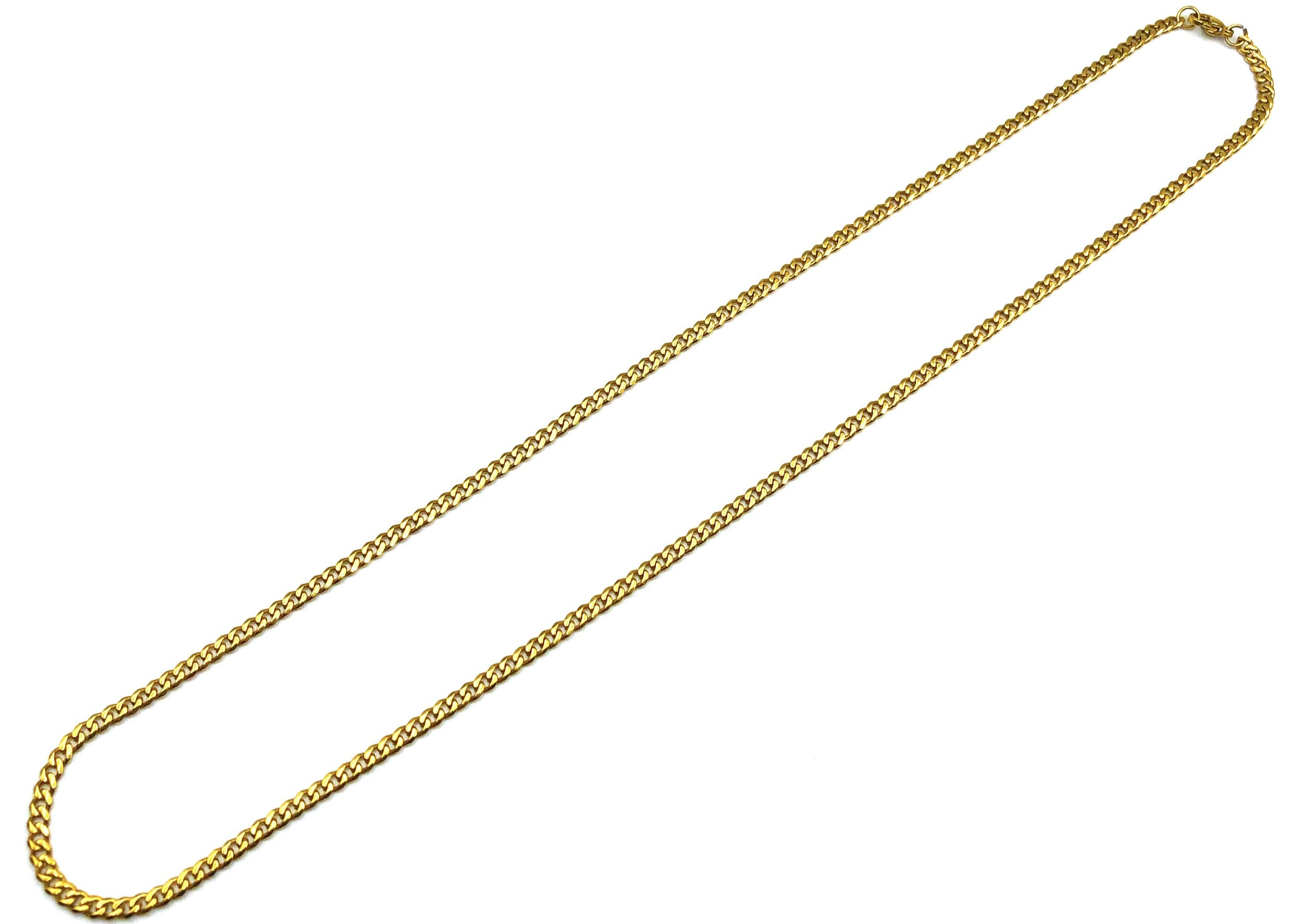 Rounded Curb Chain - Gold - 3mm