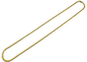 Rounded Curb Chain - Gold - 3mm
