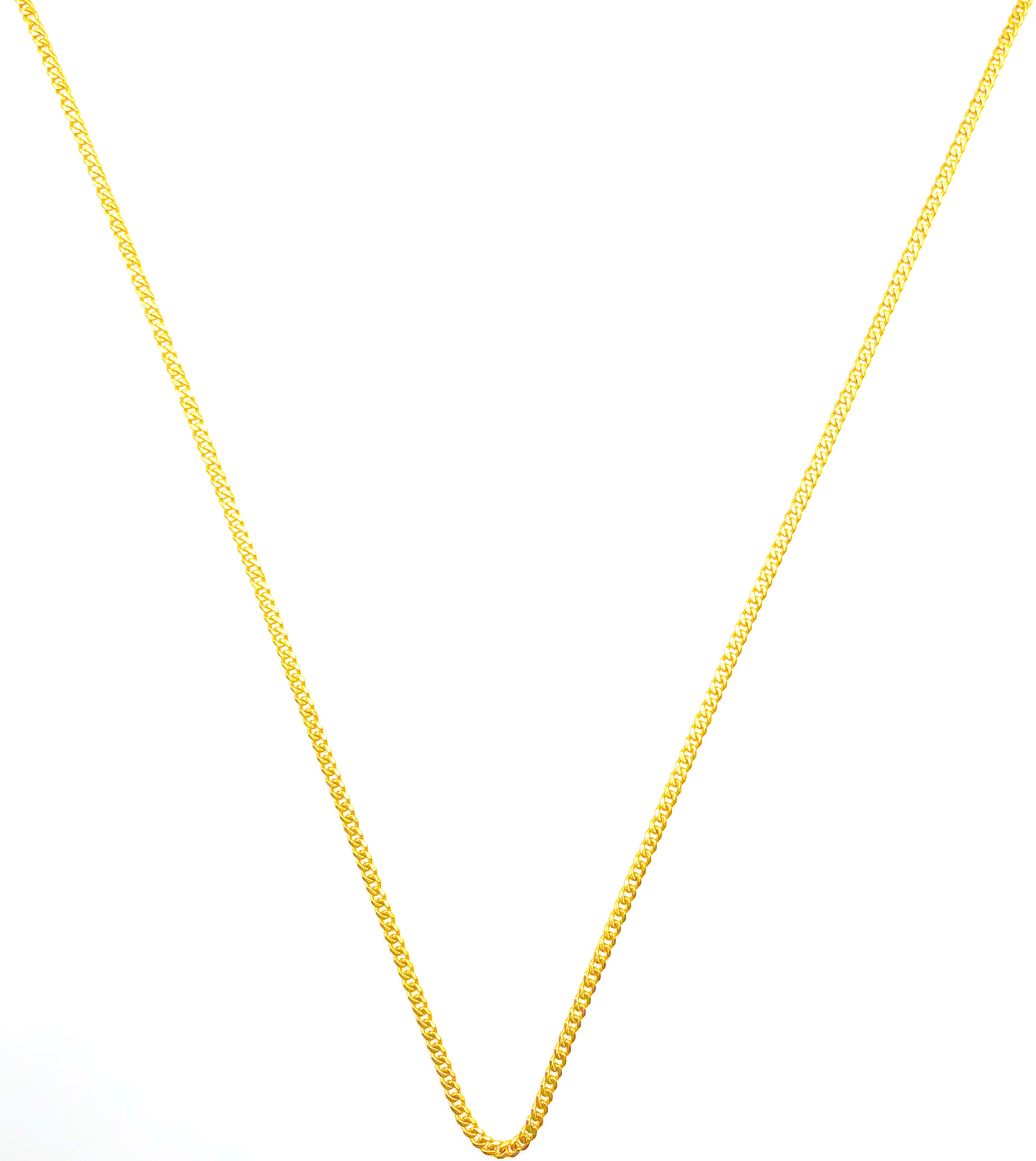 Rounded Curb Chain - Gold - 3mm