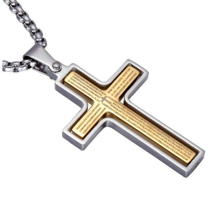 Two tone rotating cross - Lambence 